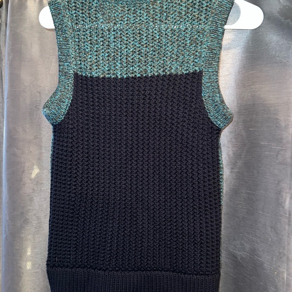 Rag & Bone Carmen Knit Blue Sweater Vest Tank - Picture 4 of 5